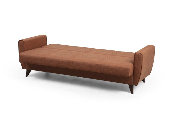Atelier Del Sofa Zaden - Sofá-cama de 3 plazas Rojo teja